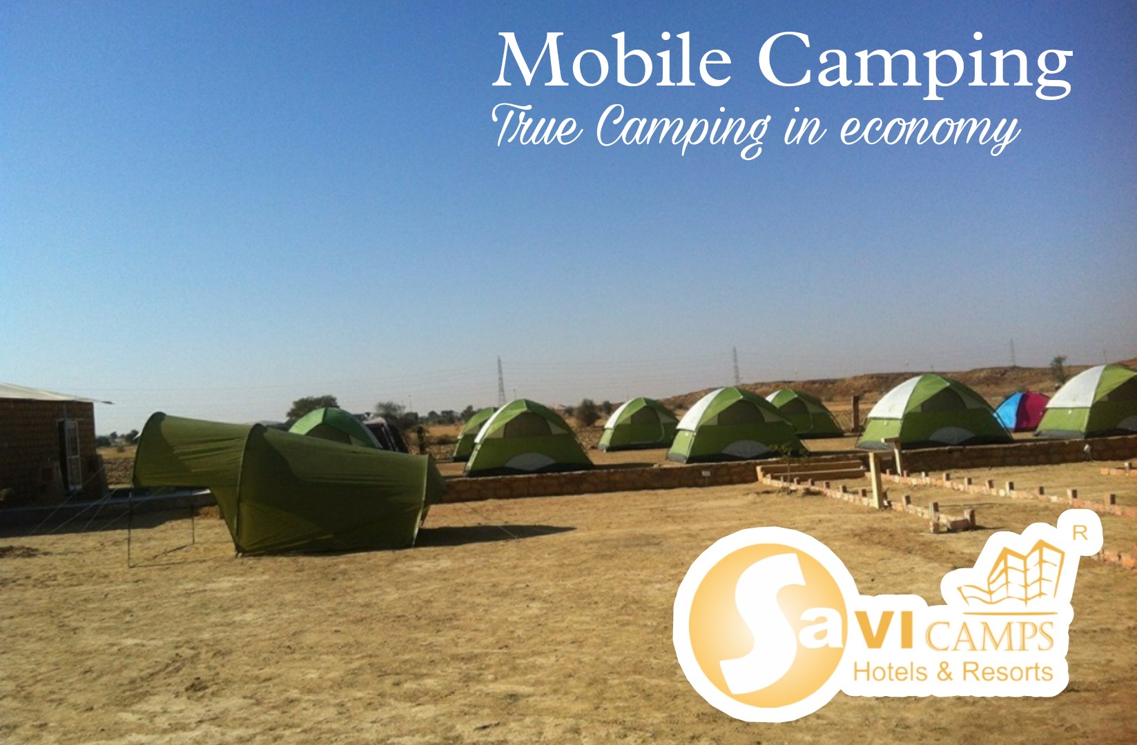 Mobile camps at Savi Camps Jaisalmer